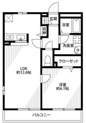 アムール Yuの物件間取画像